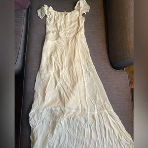 Reformation Butterfly Dress - Color - Ivory